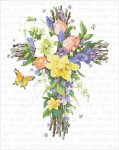 (image for) Spring Floral Cross